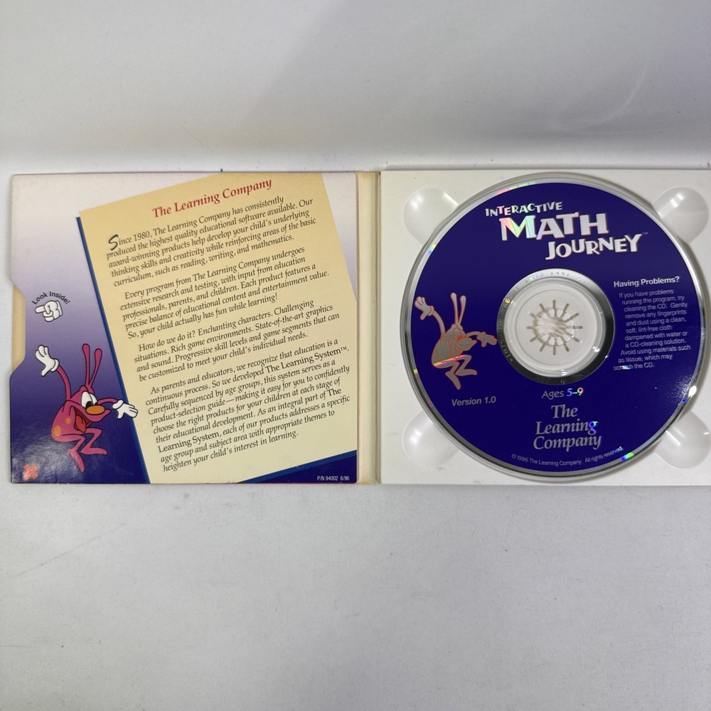 Interactive Math Journey PC CD-ROM R36