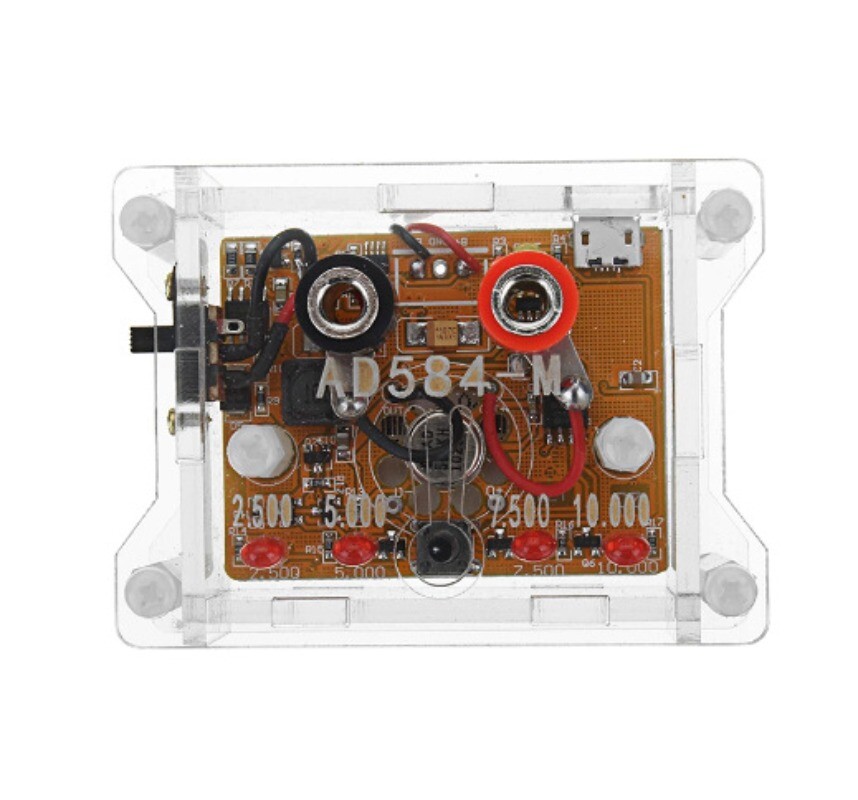 AD584 Voltage Reference Module with 4 Voltage Adjustment Modes and High Accuracy