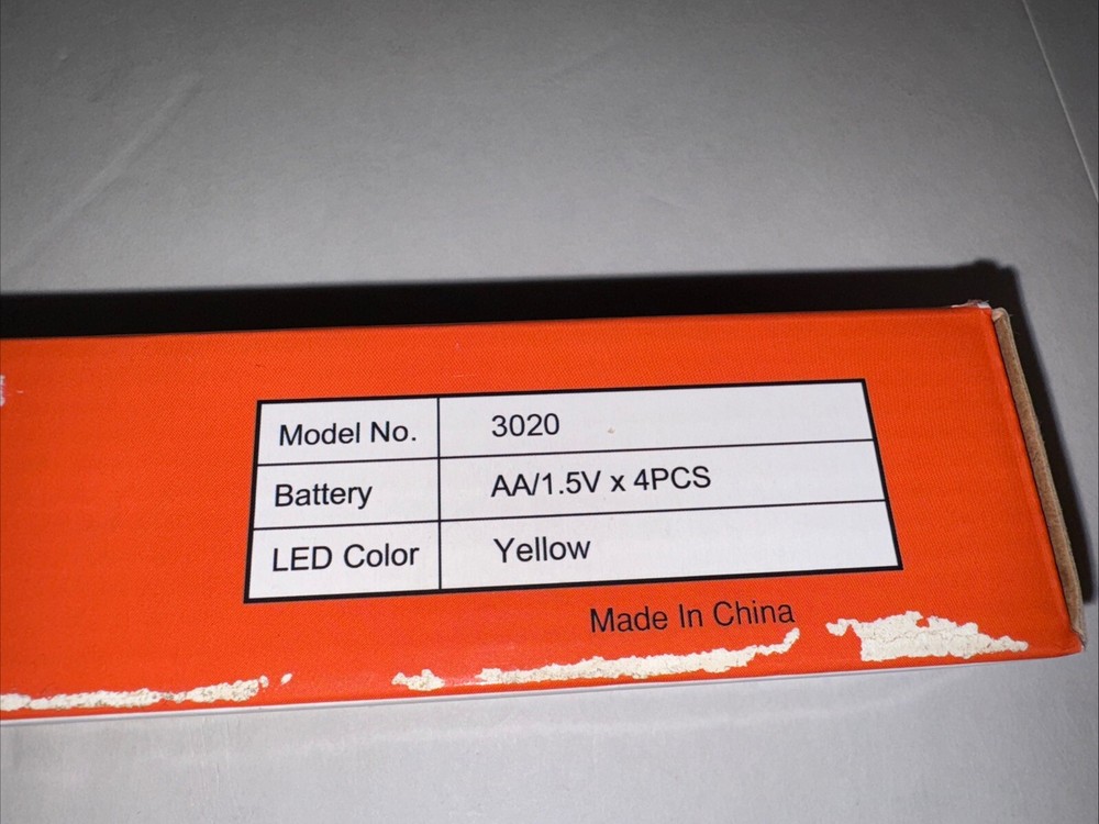 EMI Model 3020 Flashback Three Light Baton, Yellow