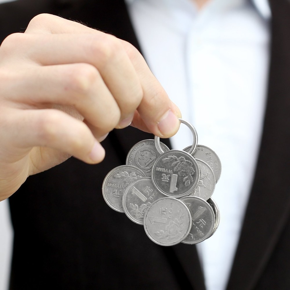 GBSTORE 3 Pcs Different Size Strong Magnetic Ring PK Magic Medium, Silver