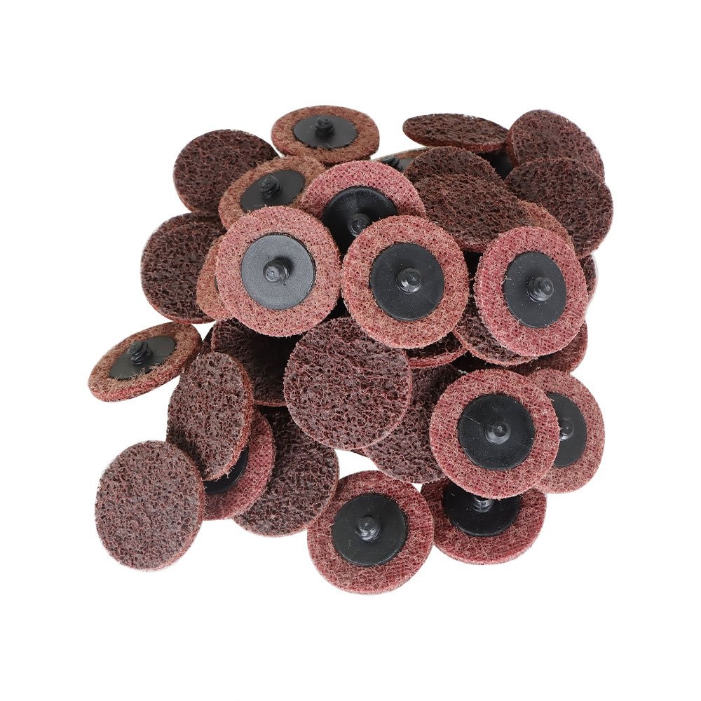 Lock Die Grinder Sanding Pads 50 Pcs 2" Medium Surface Conditioning Discs Roll