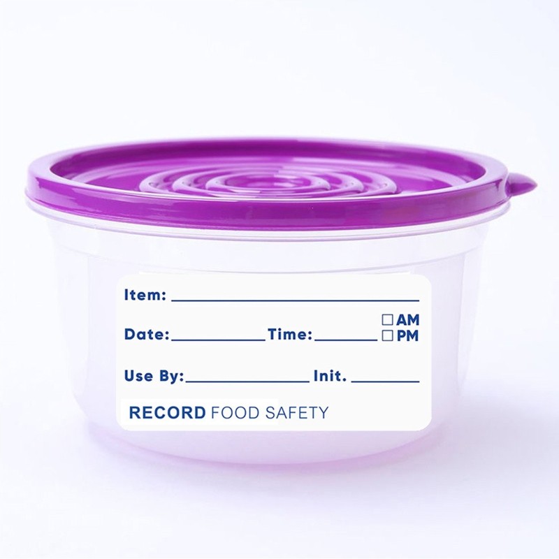 500Pcs Self Adhesive Label Dates Label Sticker Storage Label