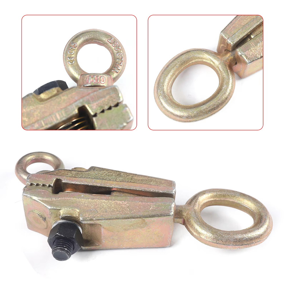 2 Way 5 Ton Auto Body Repair Tool Pull Clamp Frame Puller Self-tightening Fast