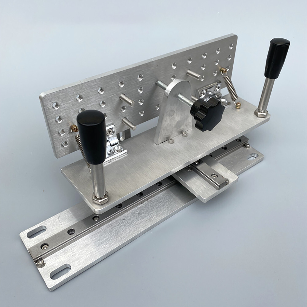 Double Slide Rail Knife Sharpener Jig Knife Sharpening Clip Sharpening Locator