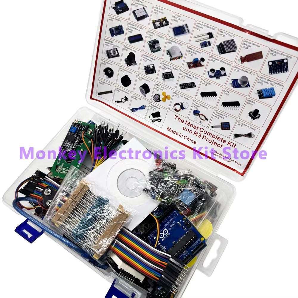 The Most Complete Kit for Arduino Uno/R3 Board Programming Project DIY Electroni