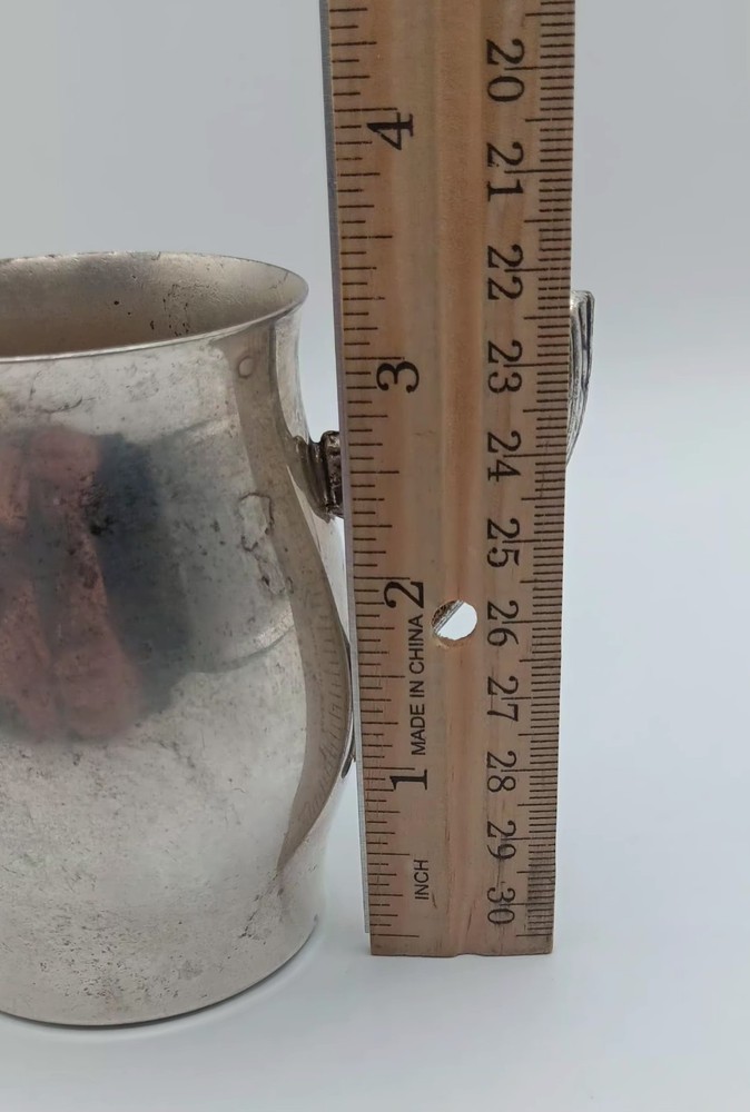 Vintage marked Paul Revere Style Silver Plate Creamer