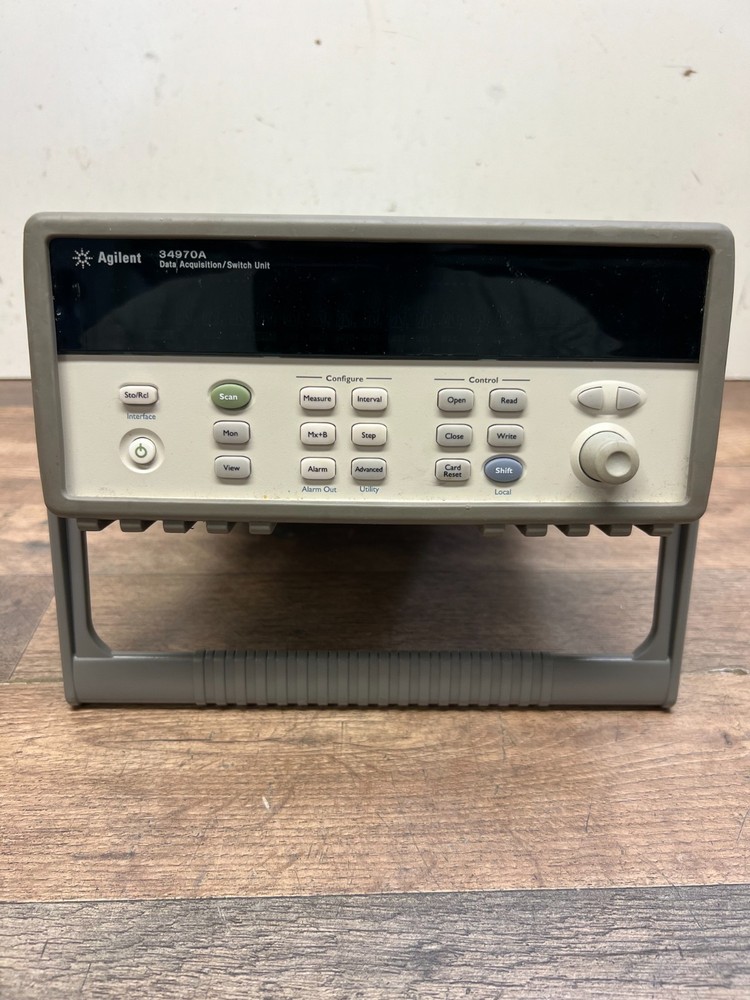 Agilent 34970A Data Acquisition / Data Logger Switch Unit with DMM