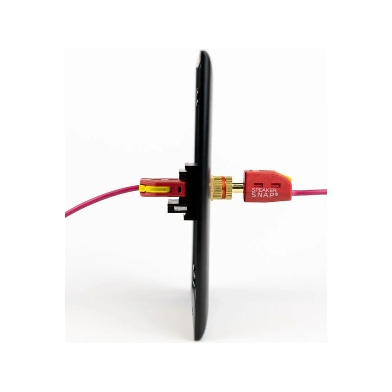 25 Pairs / 50 Pieces Speaker Snap Keystone Binding Posts