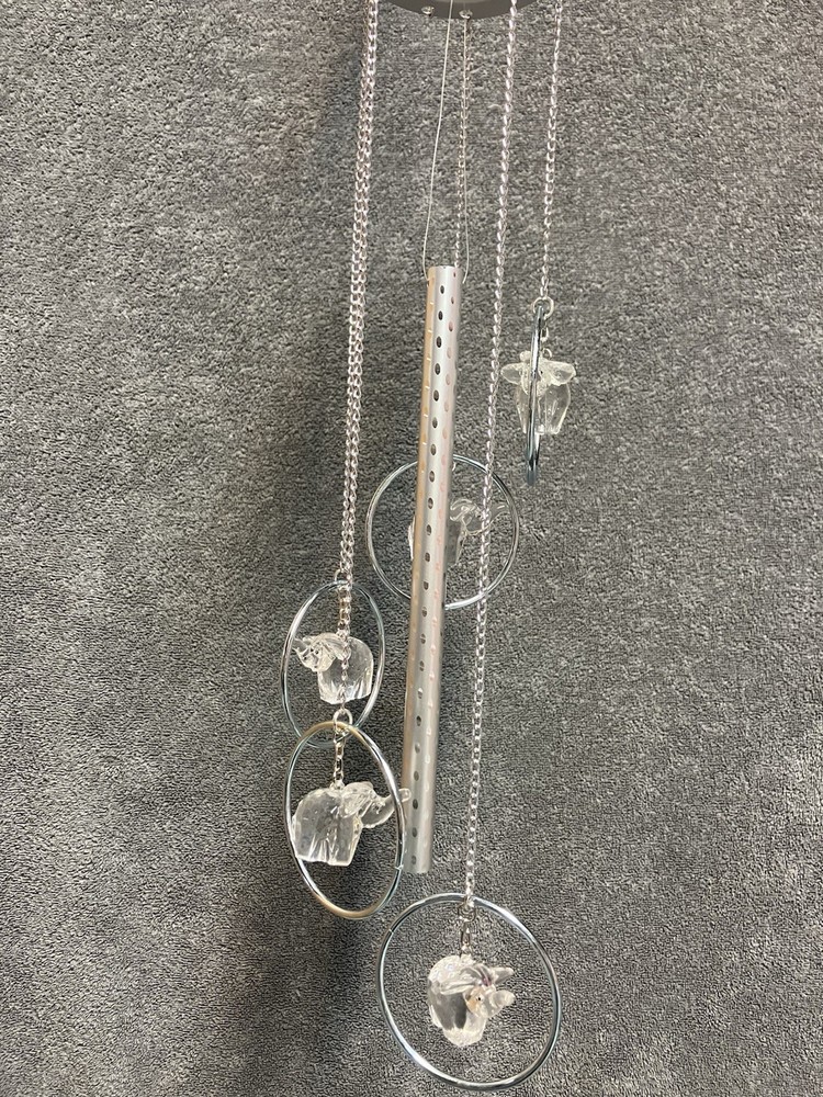 Acrylic Elephant Wind Chime