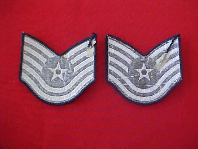US Air Force ( 1 ) Pair US Air Force Technical Segeant E-6 Male Dress