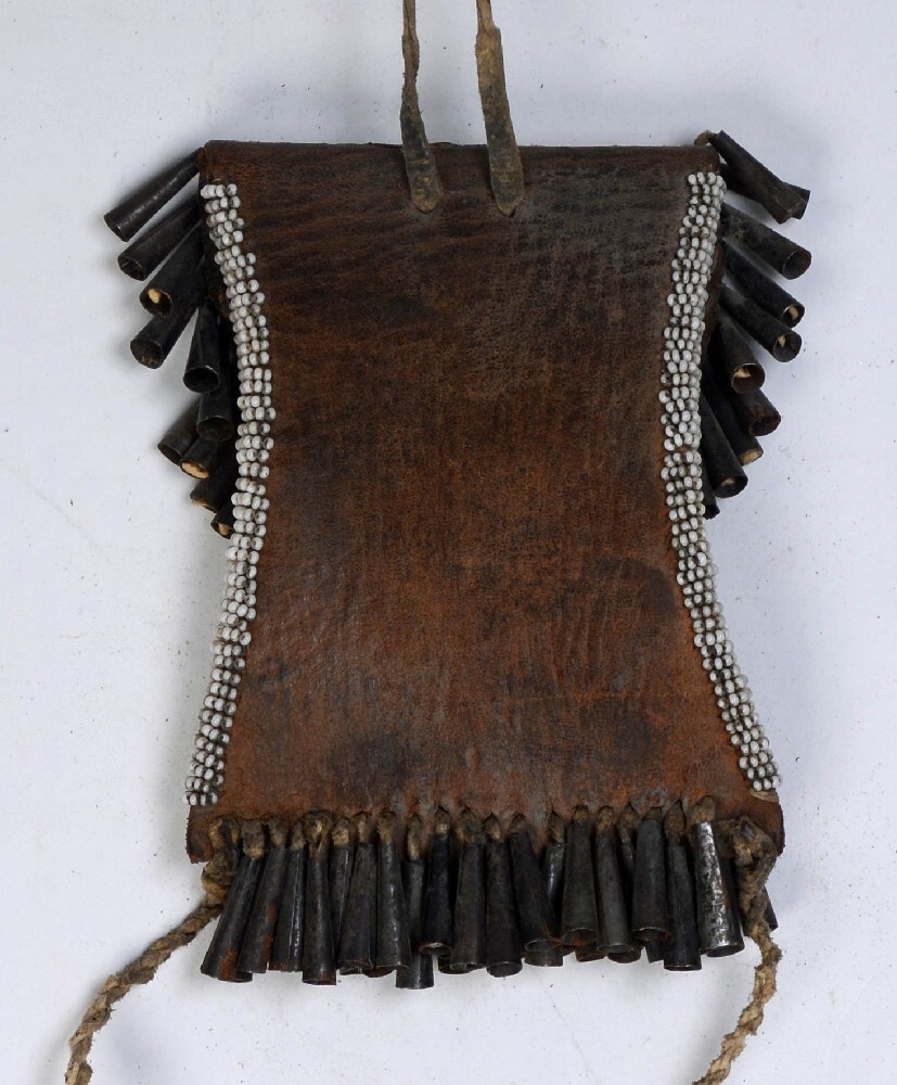 Kiowa Style Beaded Strike-a-Light Bag - Modern