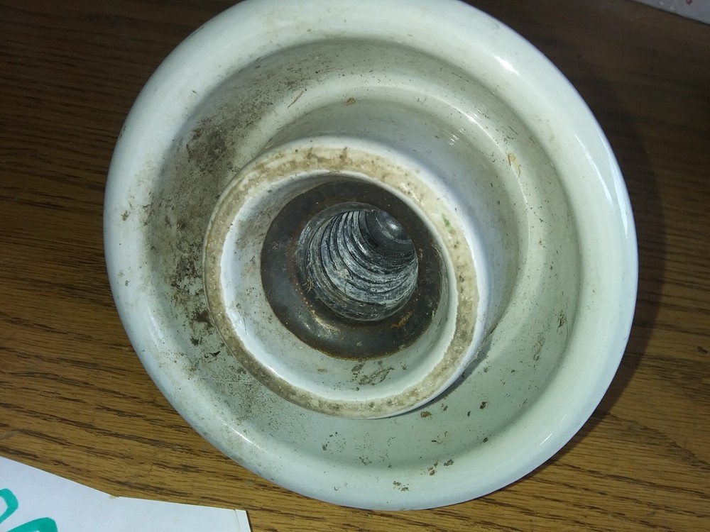 Vintage Ceramic Electrical Insulator