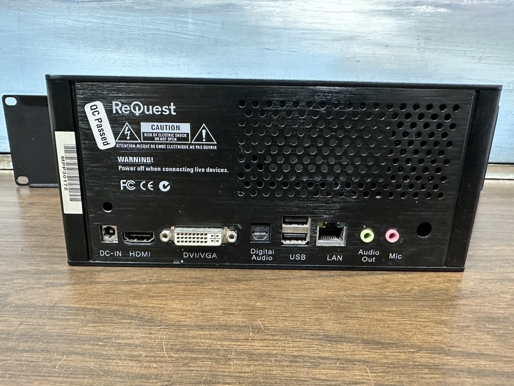 ReQuest Media Player Untested As Is , Not Power Supply