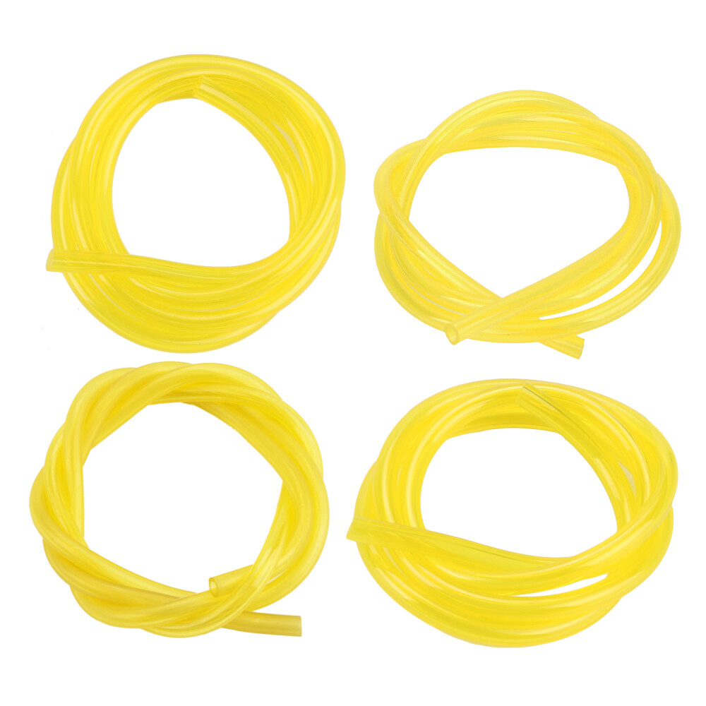 🔥 4 Sizes Gas Fuel Line Hose Yellow 32Ft Fuel Tube for 2 Cycle Small Engine
