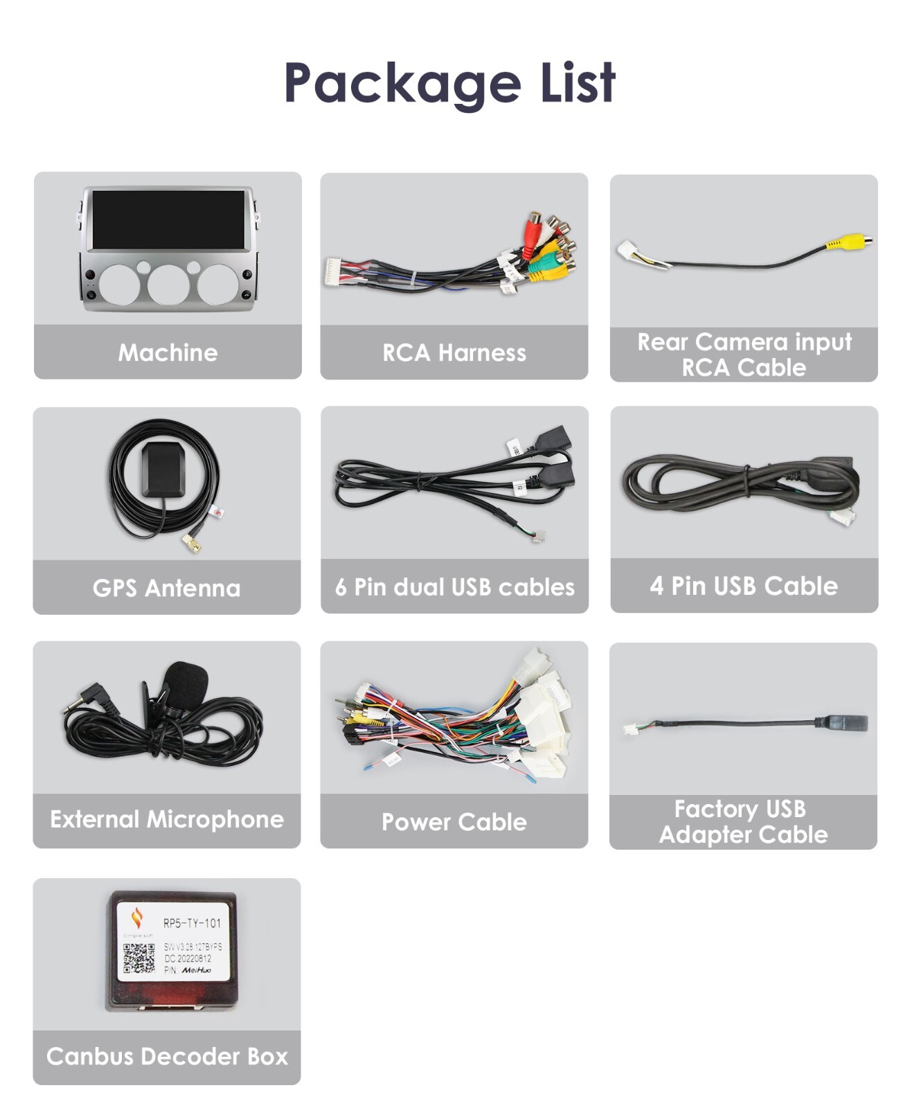 Plug&Play Android 12.3 inch Car Stereo Radio for Toyota FJ CRUISER GPS Carplay