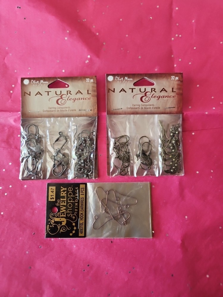 Natural Elegance Earring Components Hook Jewelry