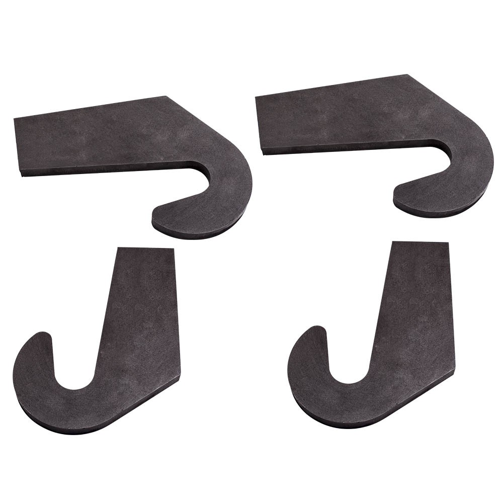 Bucket Fork Quick Mount Brackets 4PCS for Excavator Loader 2" Pin Diameter