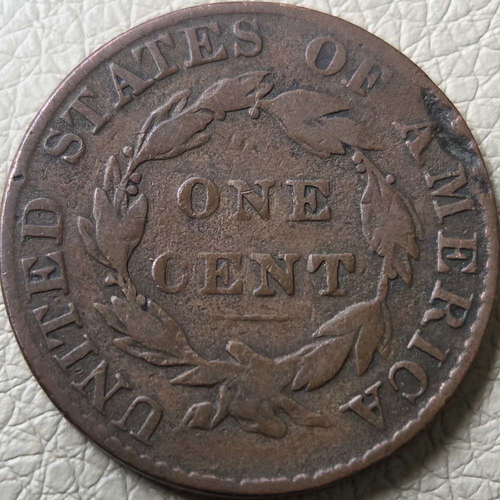 1927 Large Coronet Head One Cent Coin