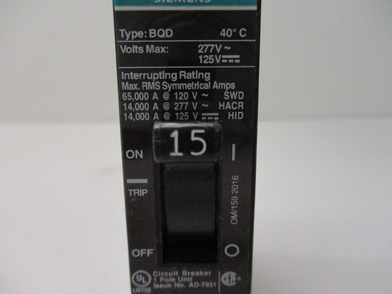 SIEMENS BQD115 NSNP