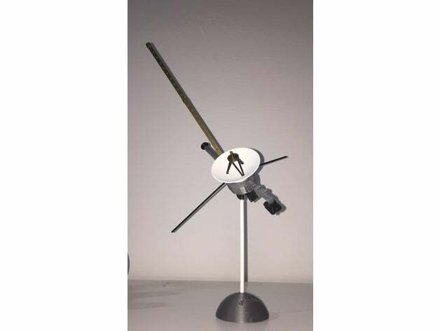 3d printed Voyager Satellite