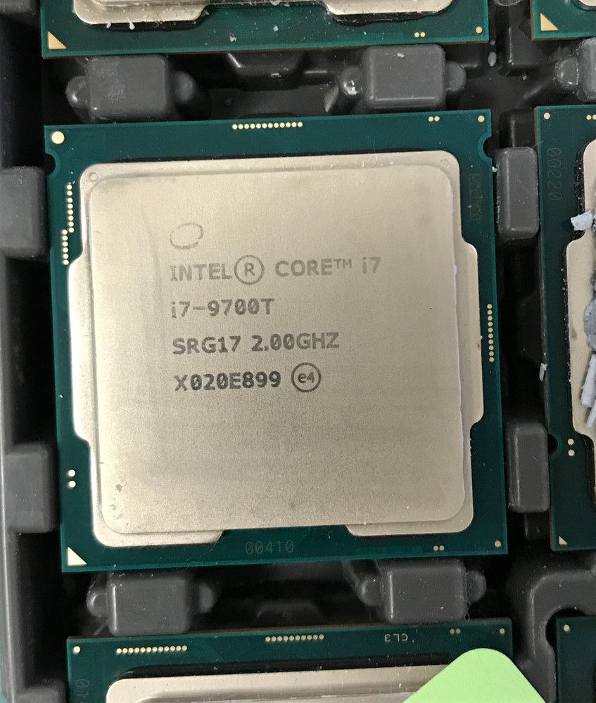 Intel Core i7-9700T SRG17 / 8-Core CPU Processor / 2.00GHz