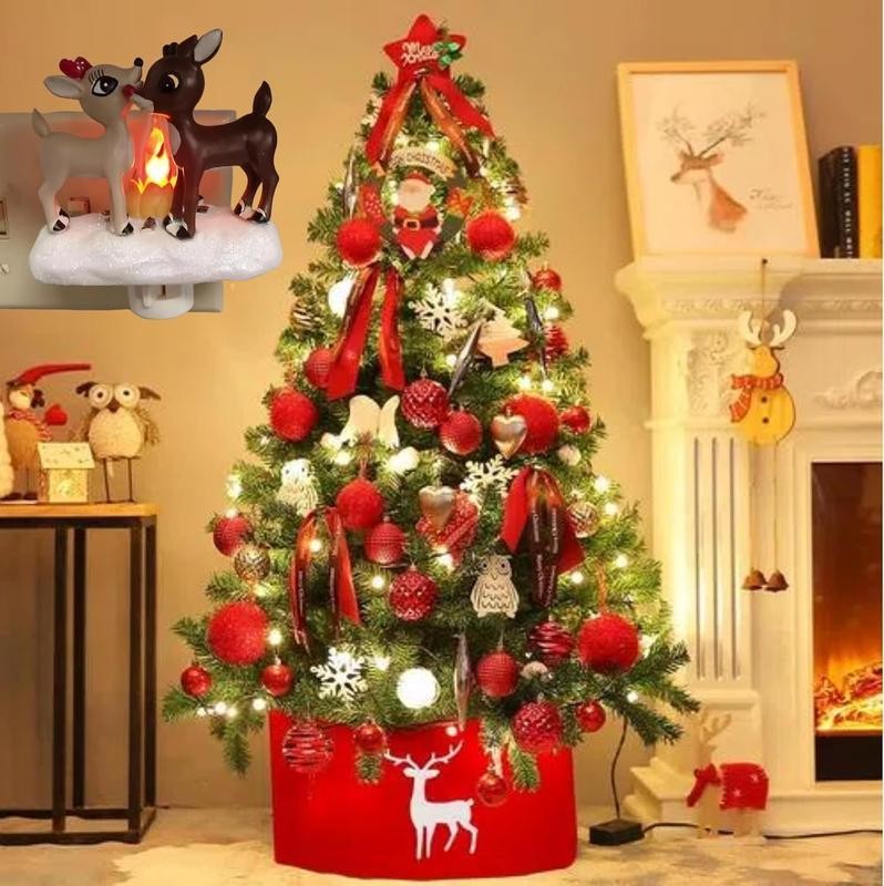 Christmas Reindeer Campfire Nightlight