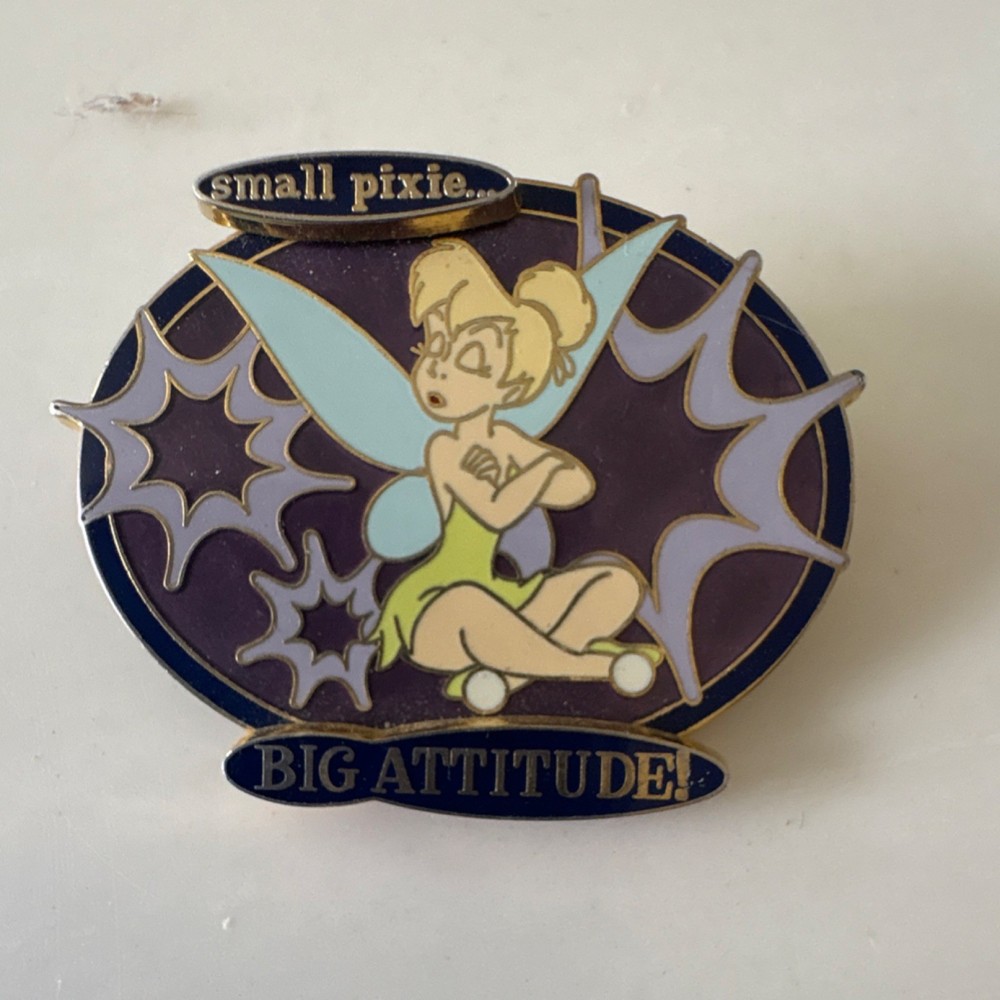 Disney Tinker Bell Small Pixie Big Attitude Pin Single 2003