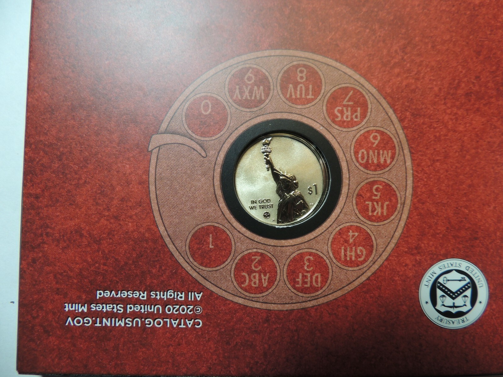 2020-S American Innovation Dollar Reverse Proof Coin Massachusetts $1