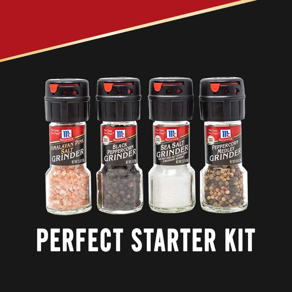 Mccormick Salt & Pepper Grinder Variety Pack, 0.05 Lb