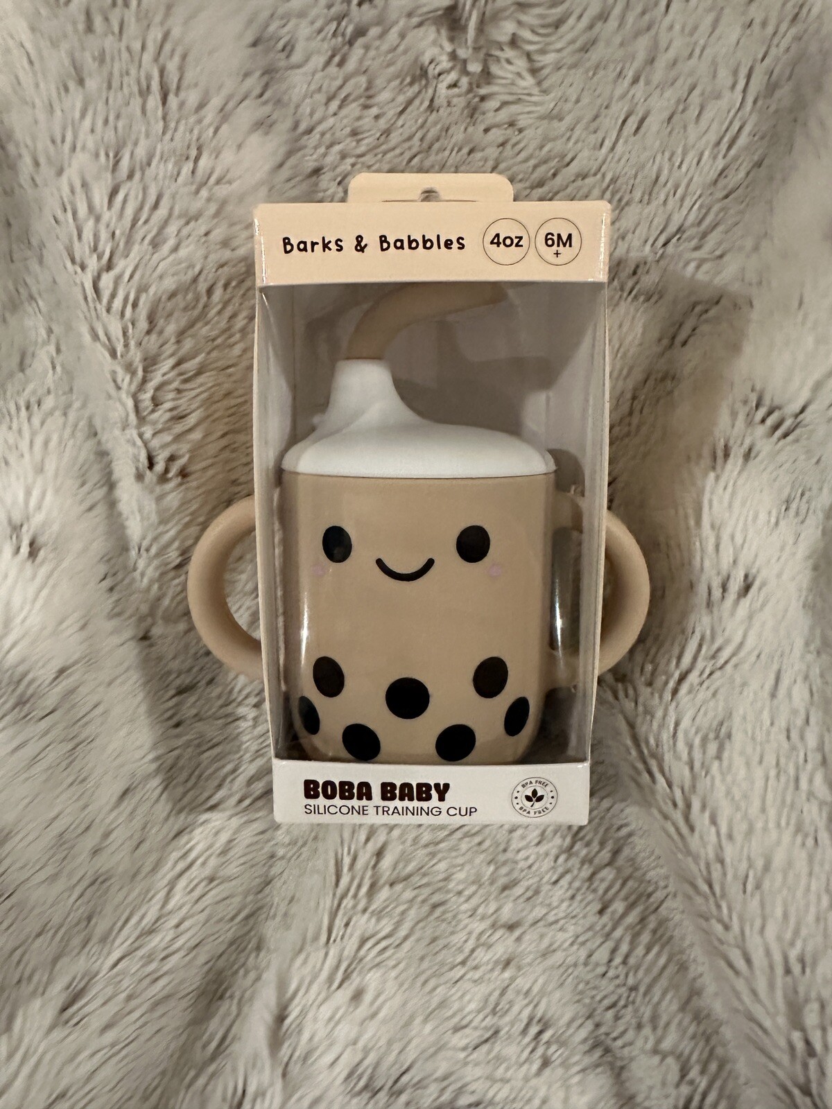 New Boba Baby Silicone Sippy Cup