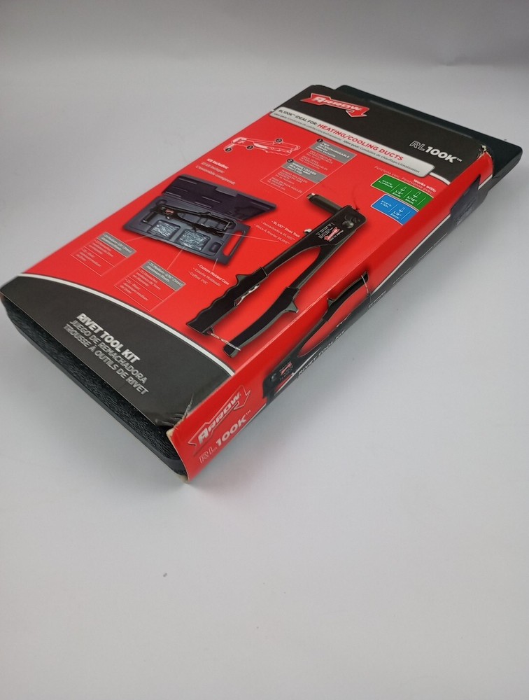 Arrow RL100K Rivet Tool Kit 1/8 & 3/16