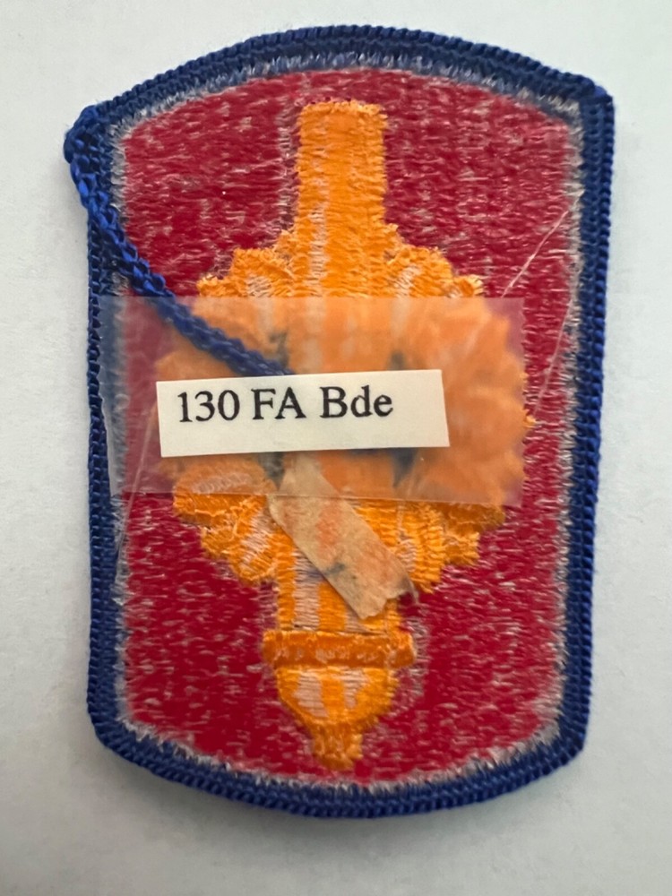 130th Field Artillery US Army Patch