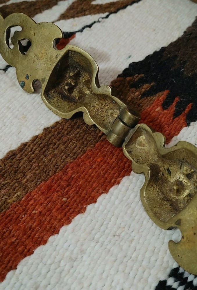 Vintage Brass Gargoyle Nutcracker Spooky Antique