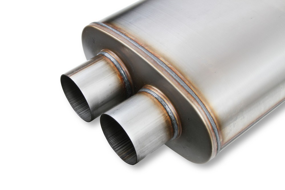 Flowmonster 12599-FM 409Ss Oval Case Absorption Muffler