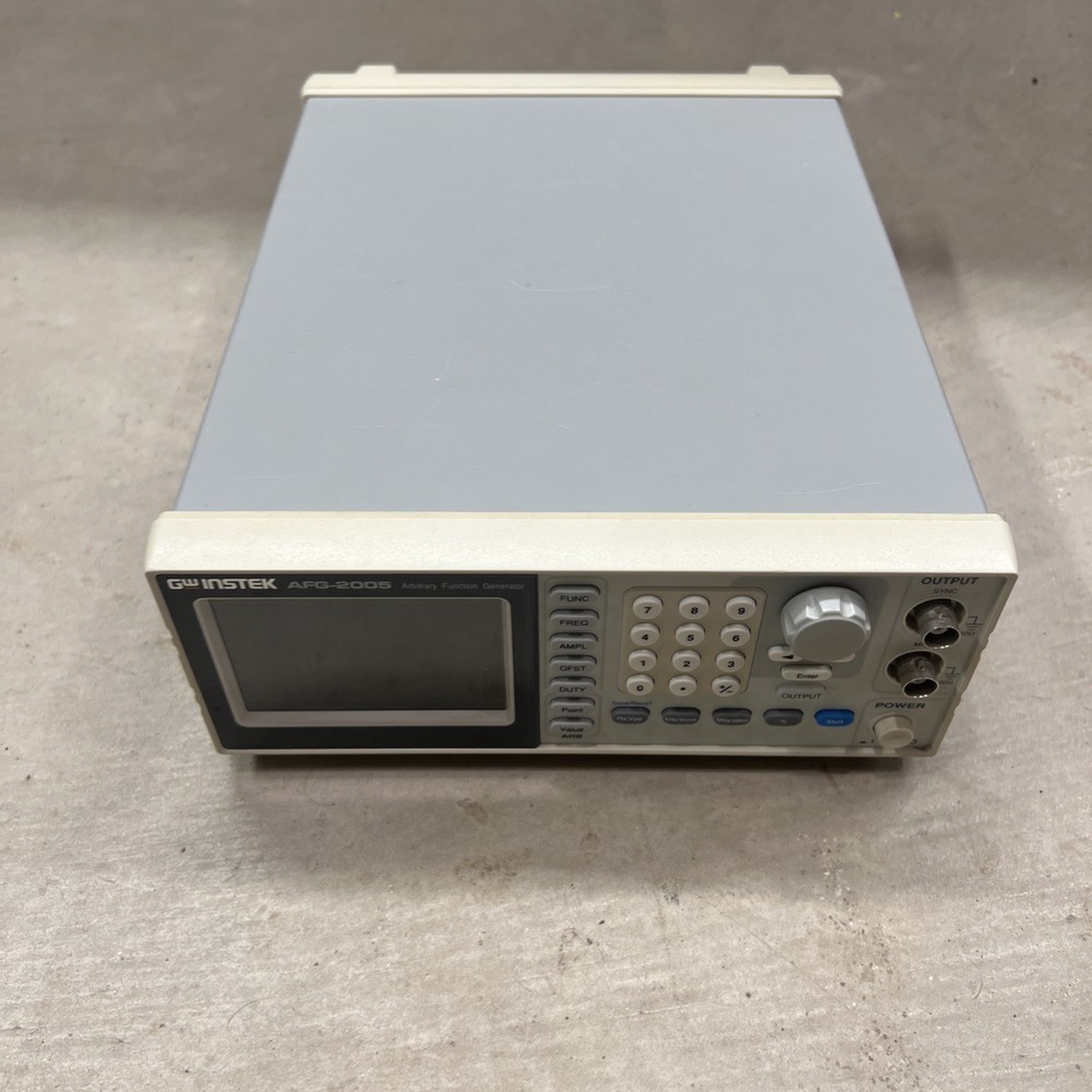 GW Instek AFG-2005 Arbitrary Waveform Function Generator, 5MHz See Description
