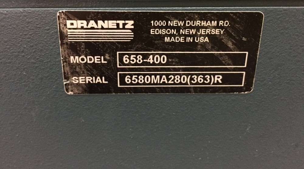 Dranetz 658-400 Power Quality Analyzer