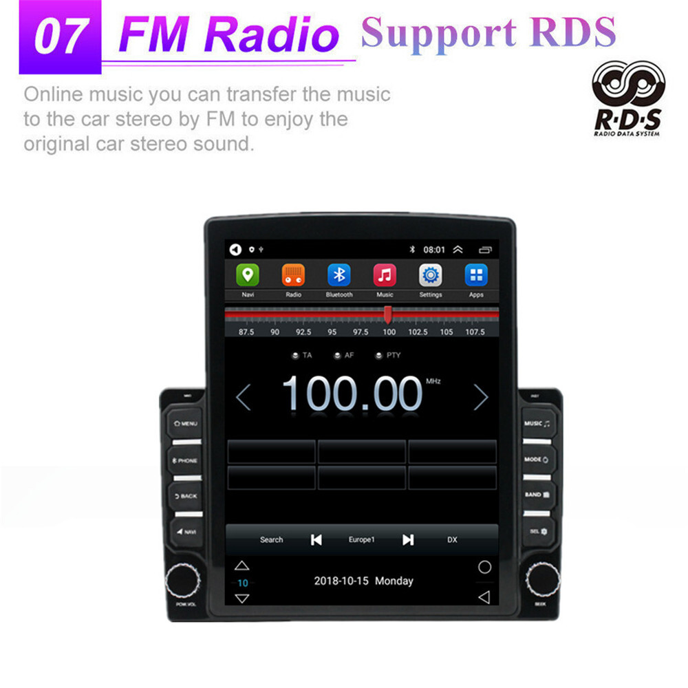 Car Stereo Radio For Apple Carplay Fit For Dodge RAM 1500 2500 2013-2019 GPS BT