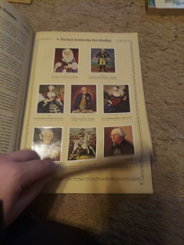 Ww1 German Card Book Completed