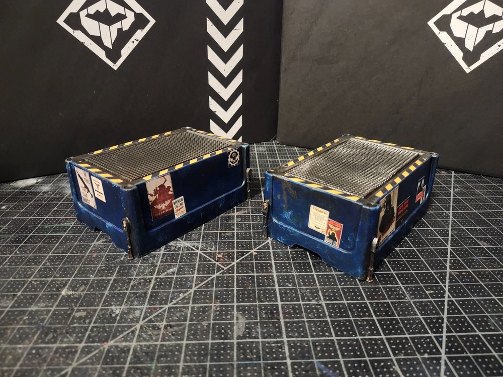 Wargame terrain 2 pieces