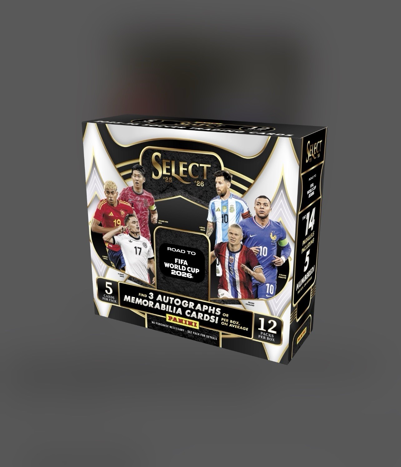 2025/26 Panini Select Road To The FIFA World Cup Soccer Hobby Box Presale