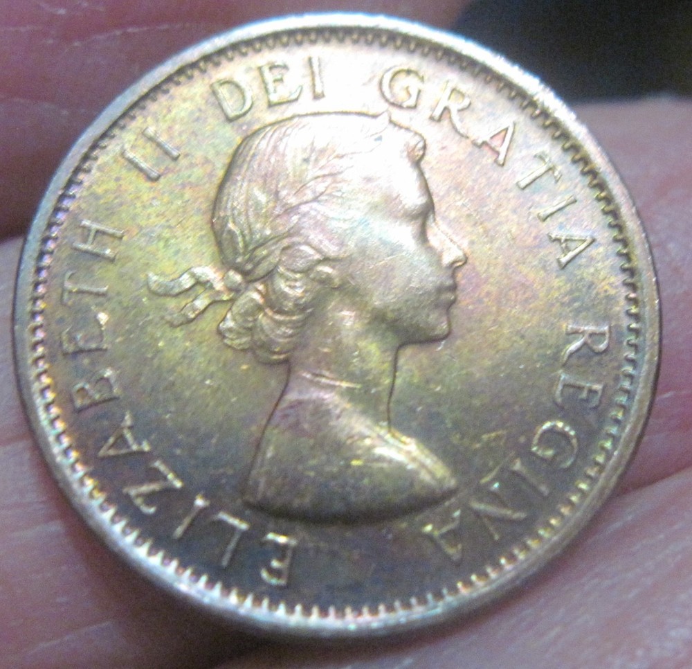 1963 (CANADA) ONE CENT PENNY