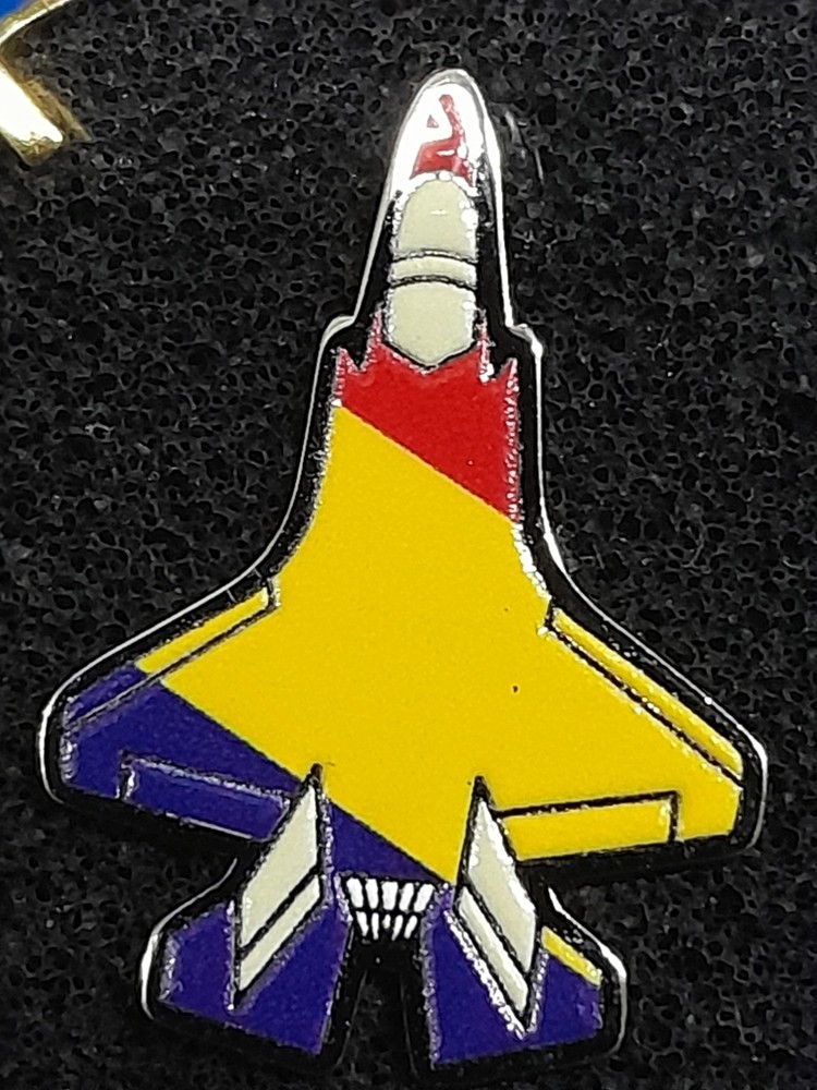 F35 Lightning 2 Romania Lapel Pin Rare Collectable And Vintage