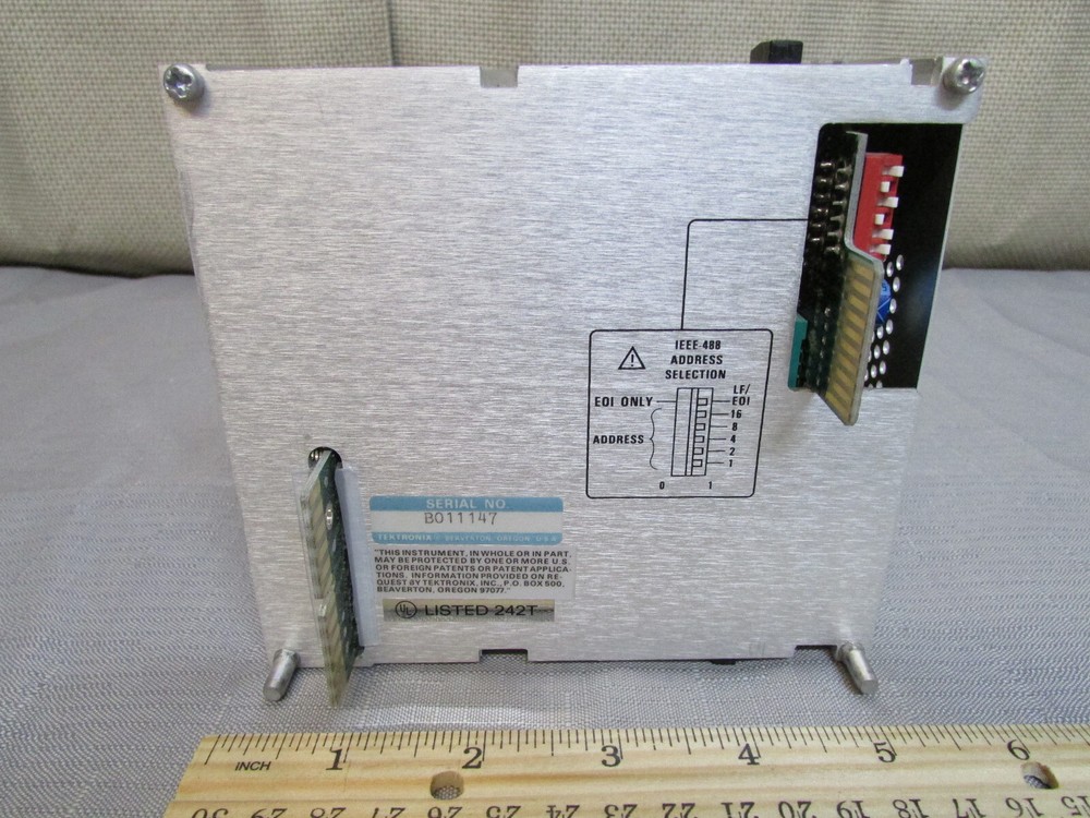 Tektronix Oscilloscope Plugin Module SI-5010 Programmable Scanner s/n B011147