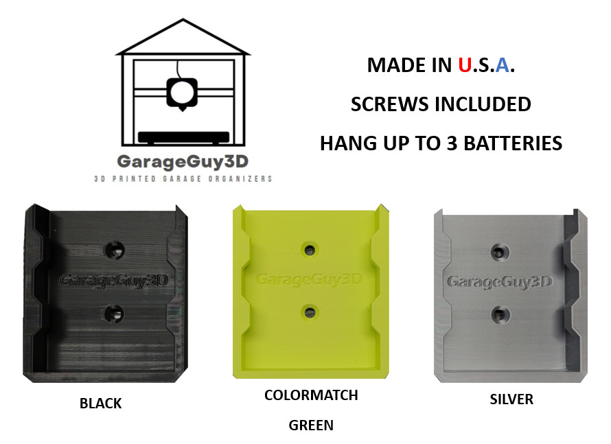 Ryobi 40V Battery Hanger / Wall Mount