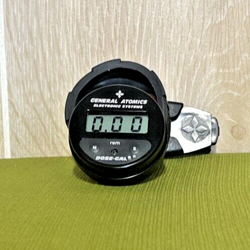 General Atomics DOSE-GARD® Personal Radiation Dosimeter, Cal'd to Feb 2025