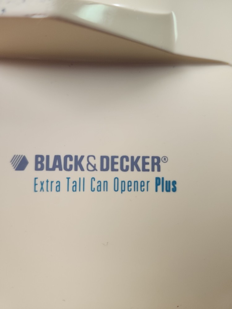 Vintage BLACK&DECKER Extra Tall Can Open Tested Working