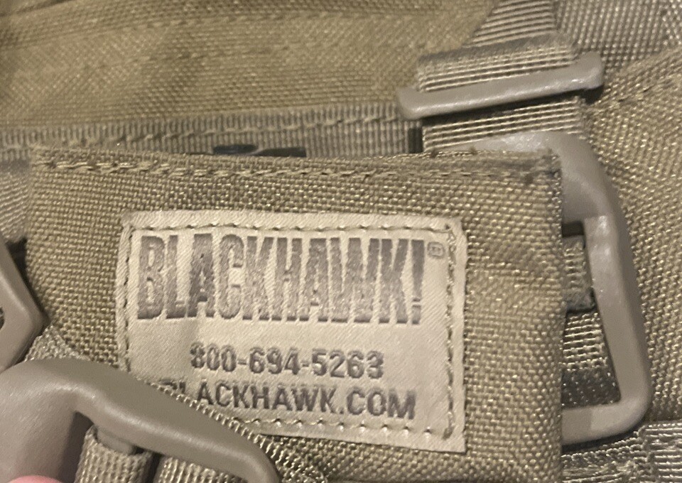 BlackHawk SOF Ruck Kit w/ Frame & Pads Coyote Tan 60SOFKDE Enhanced ALICE EUC