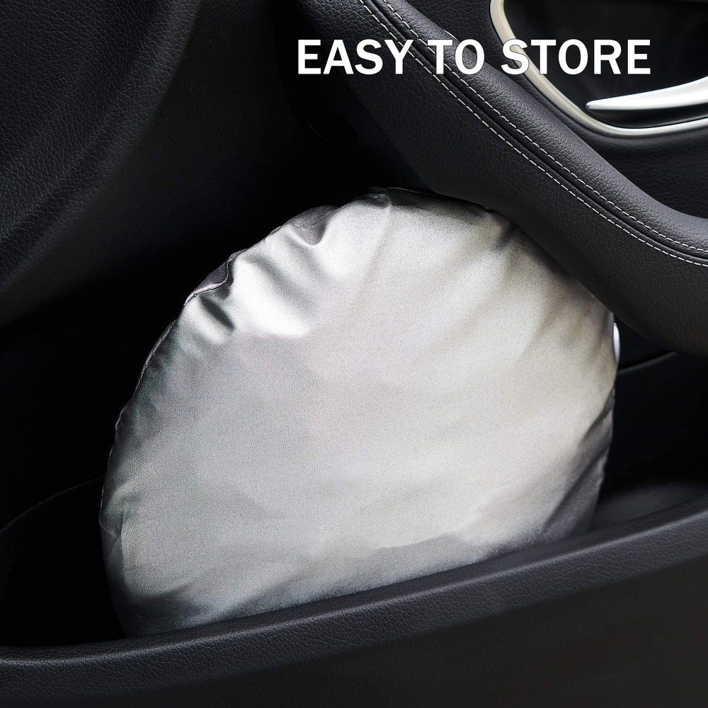 For 2002-2023 Dodge Durango Car Windshield Sun Shade Foldable Cover Visor M7