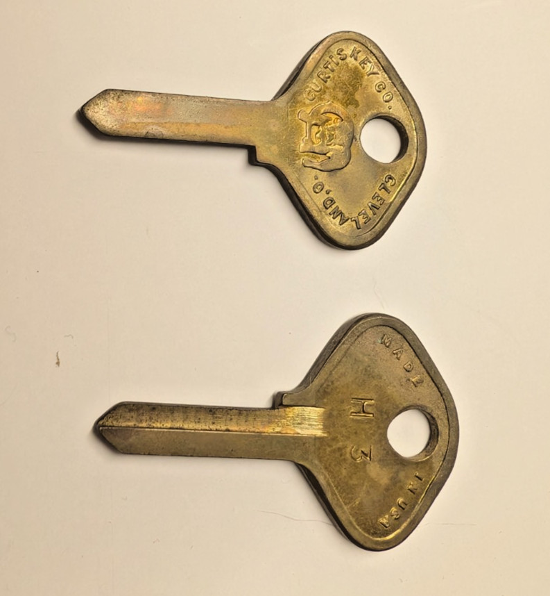 23 Brass Curtis bulldog logo blanks H1 H3 H4 H5 for Fords