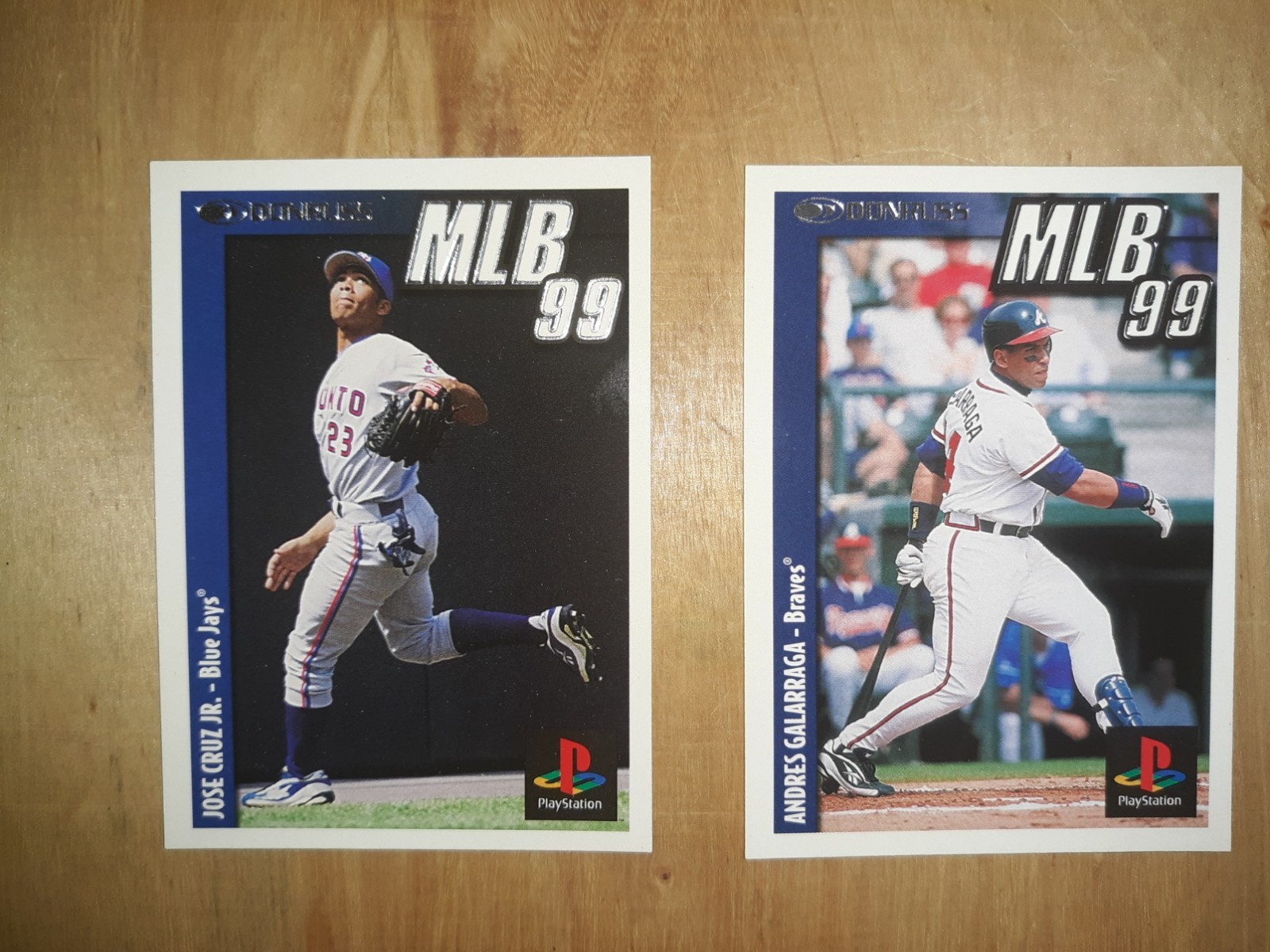 1998 Donruss Baseball MBL 99 Complete 20 Card Play Station Insert Set